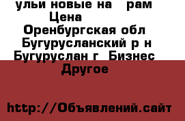 ульи новые на 10рам › Цена ­ 3 000 - Оренбургская обл., Бугурусланский р-н, Бугуруслан г. Бизнес » Другое   